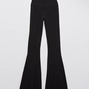 OFFLINE by Aerie high waisted crossover super flare leggings